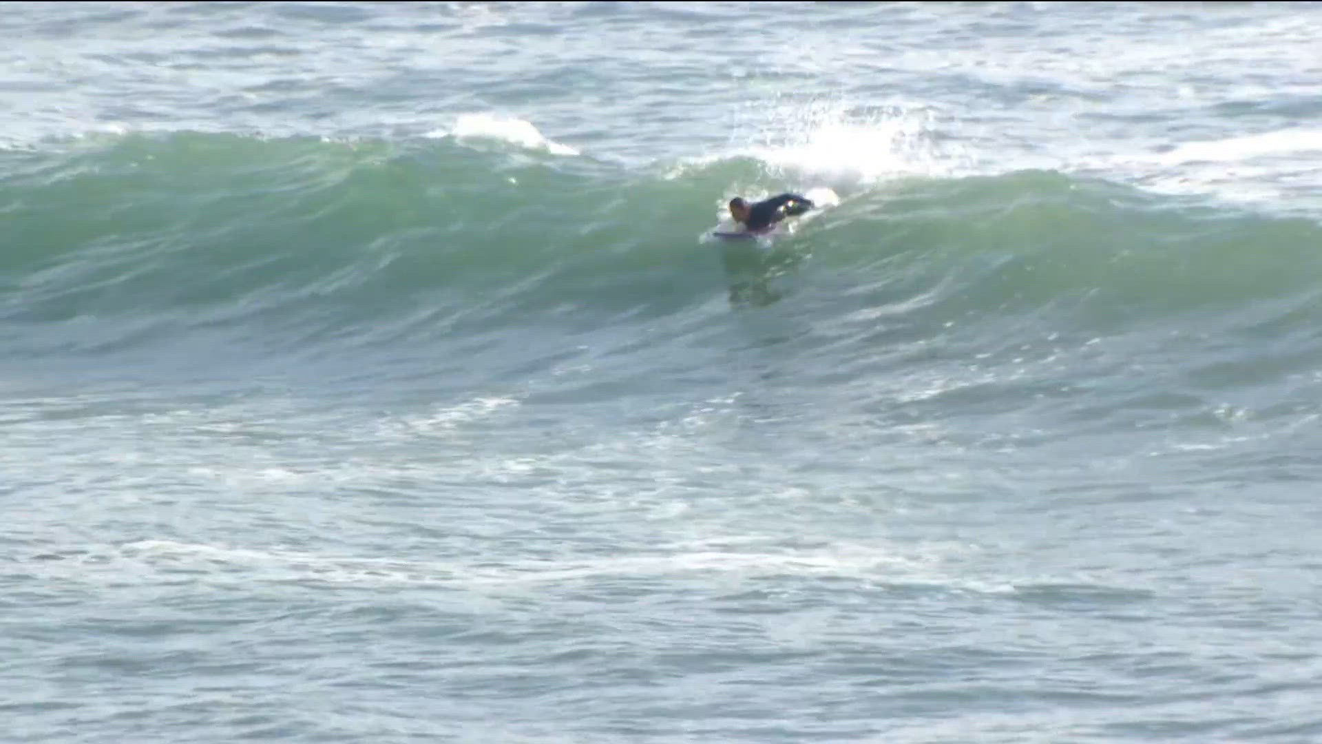High surf, dangerous rip currents draw crowds to San Diego beaches ...
