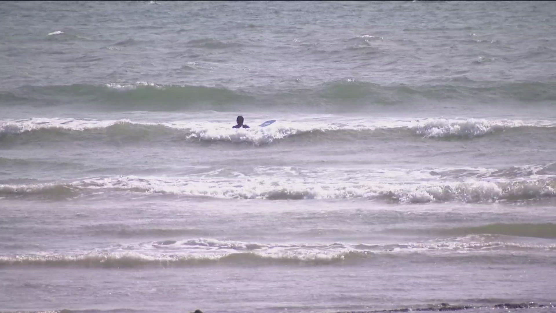 Water advisories have been issued at various beaches throughout San Diego County, even as far north as Encinitas.
