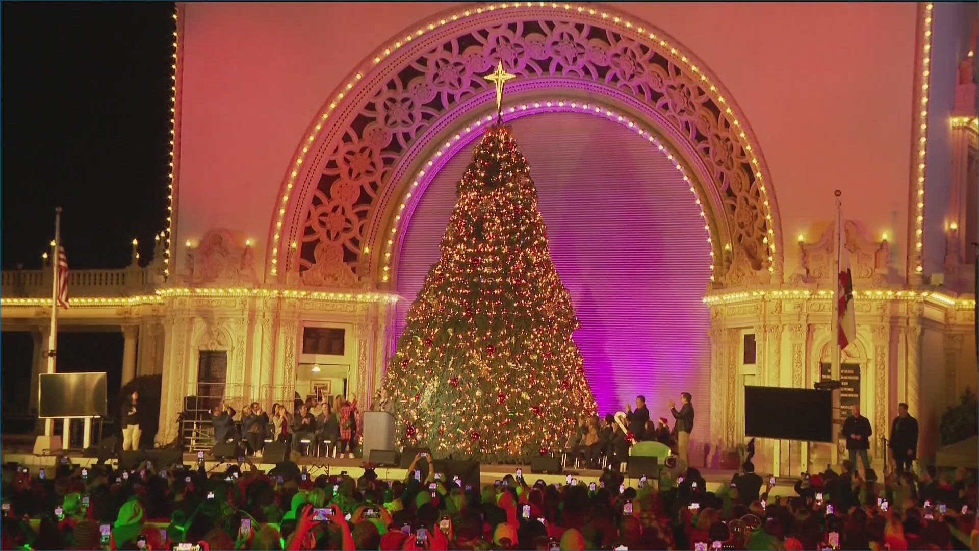 San Diego's largest holiday event kicks off in Balboa Park.