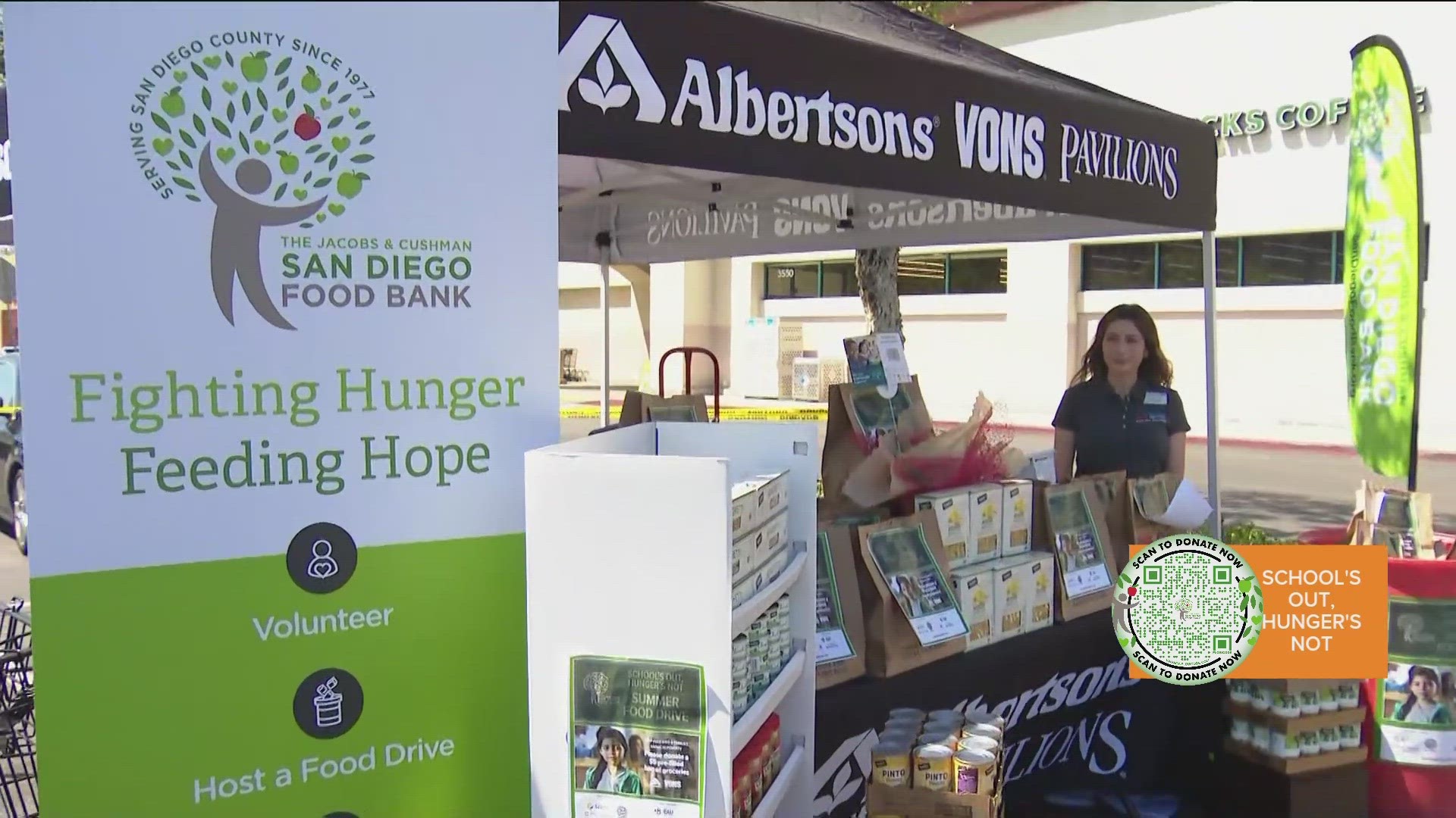 Support the San Diego Food Bank in helping neighbors experiencing food insecurity during the 2023 summer break.