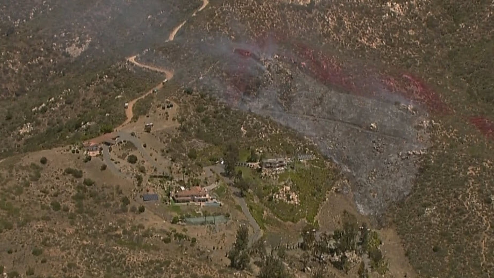 Fire crews quickly knock down vegetation fire in East San Diego County ...