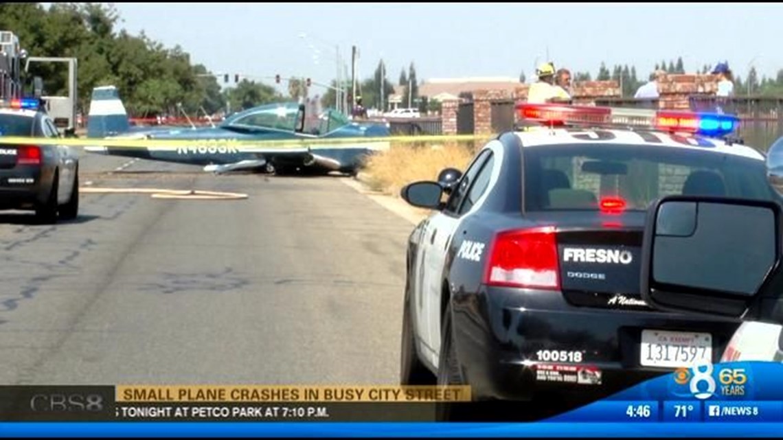 'Miracle' no one hurt in Fresno plane crash