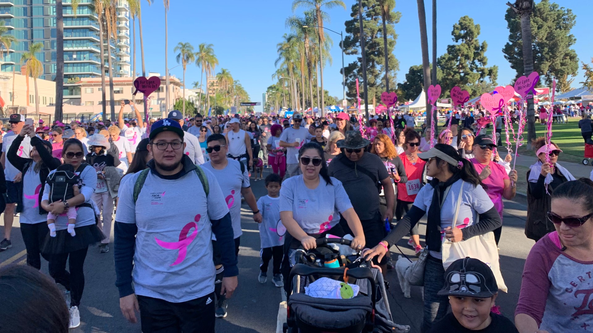 The 2019 Susan G. Komen Race for the Cure steps off in San Diego | cbs8.com
