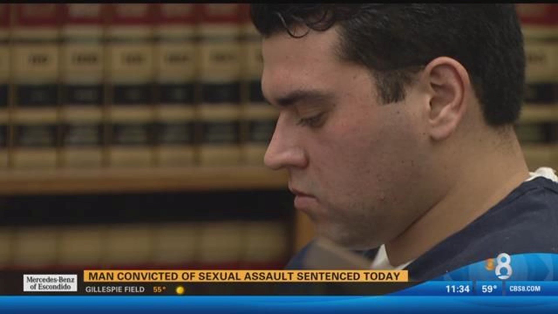 Man convicted of sexual assault in La Jolla sentenced | cbs8.com