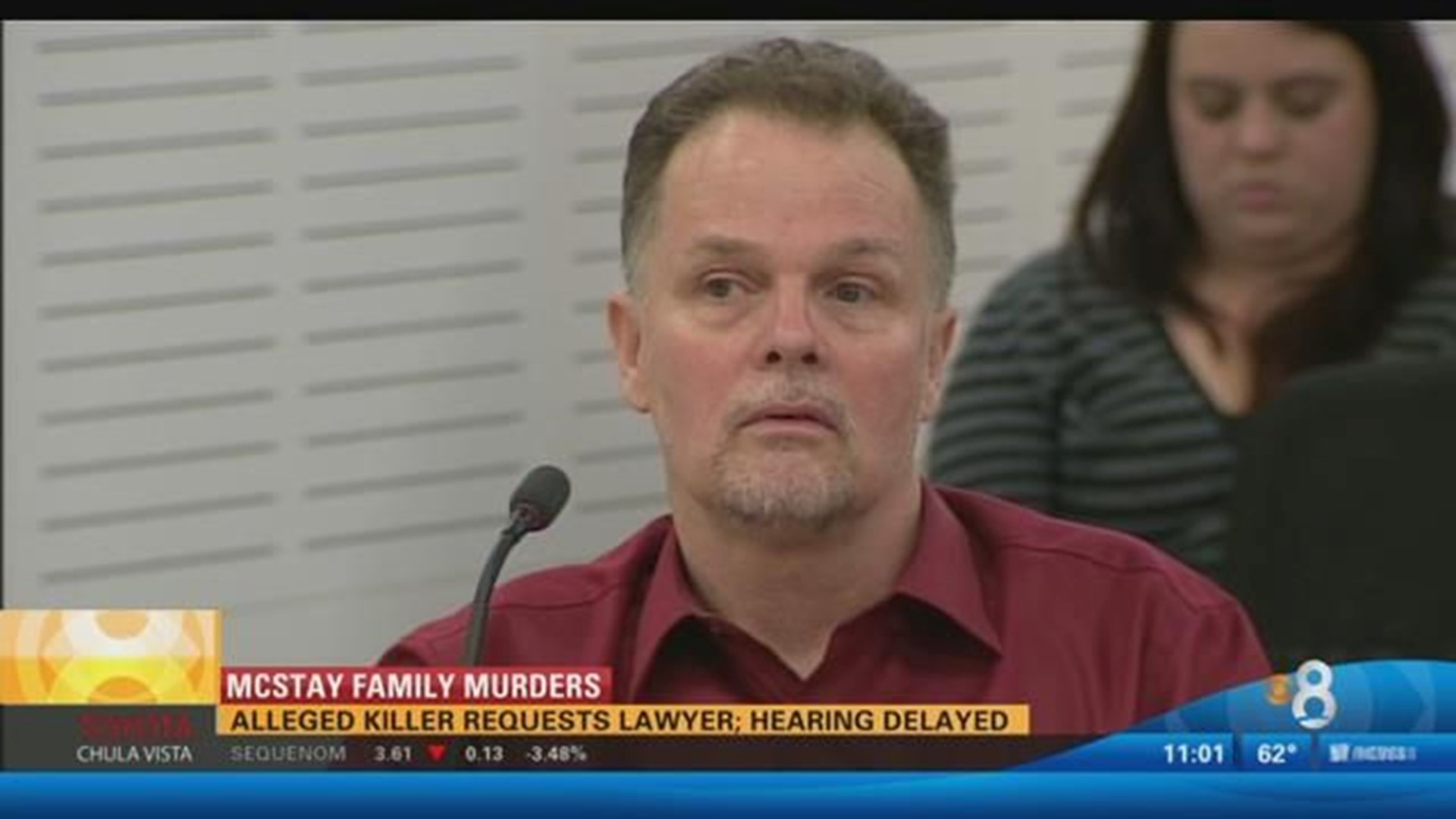 Hearing delayed in McStay family murders | cbs8.com