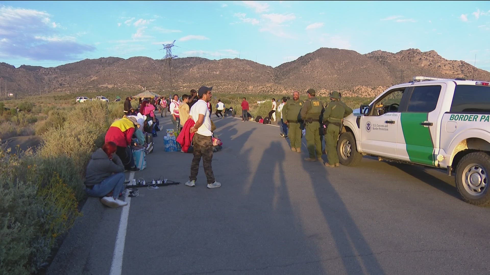 Migrants are asked to use the app to start the asylum-seeking process, but their phones don't have the technology and it's restricted to only three languages.