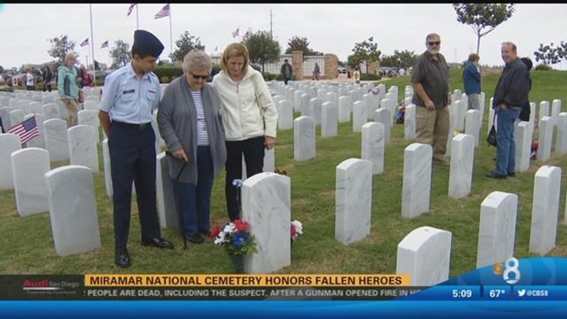 Miramar National Cemetery Honors Fallen Heroes | Cbs8.com