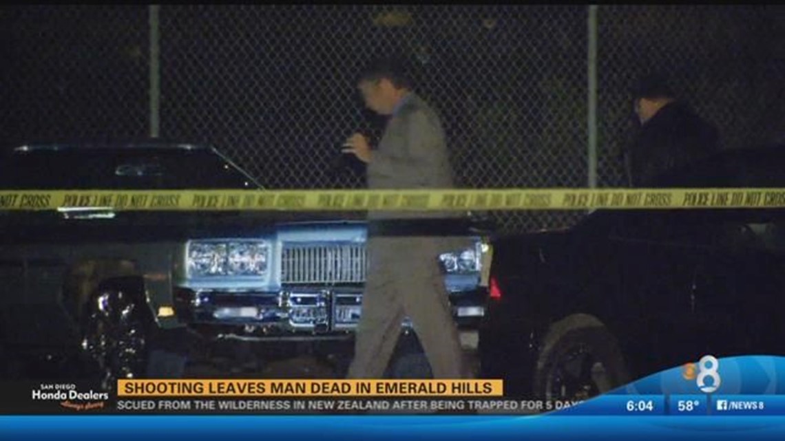 Fatal shooting in Emerald Hills under investigation | cbs8.com