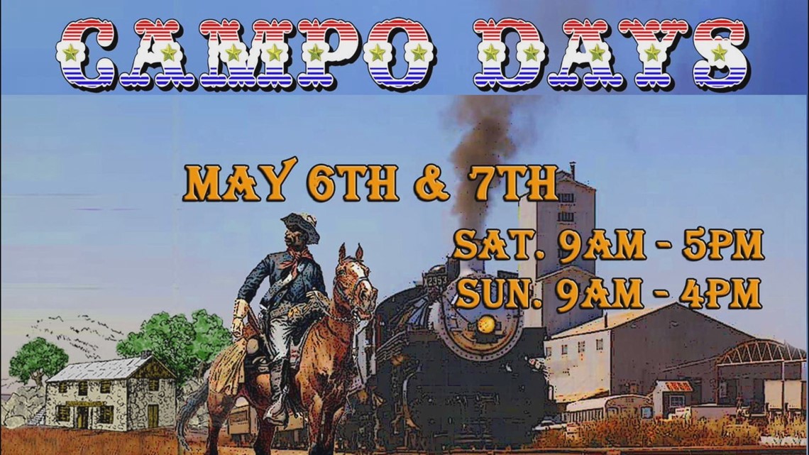 Trucks, trains, horses & history this weekend for Campo Days