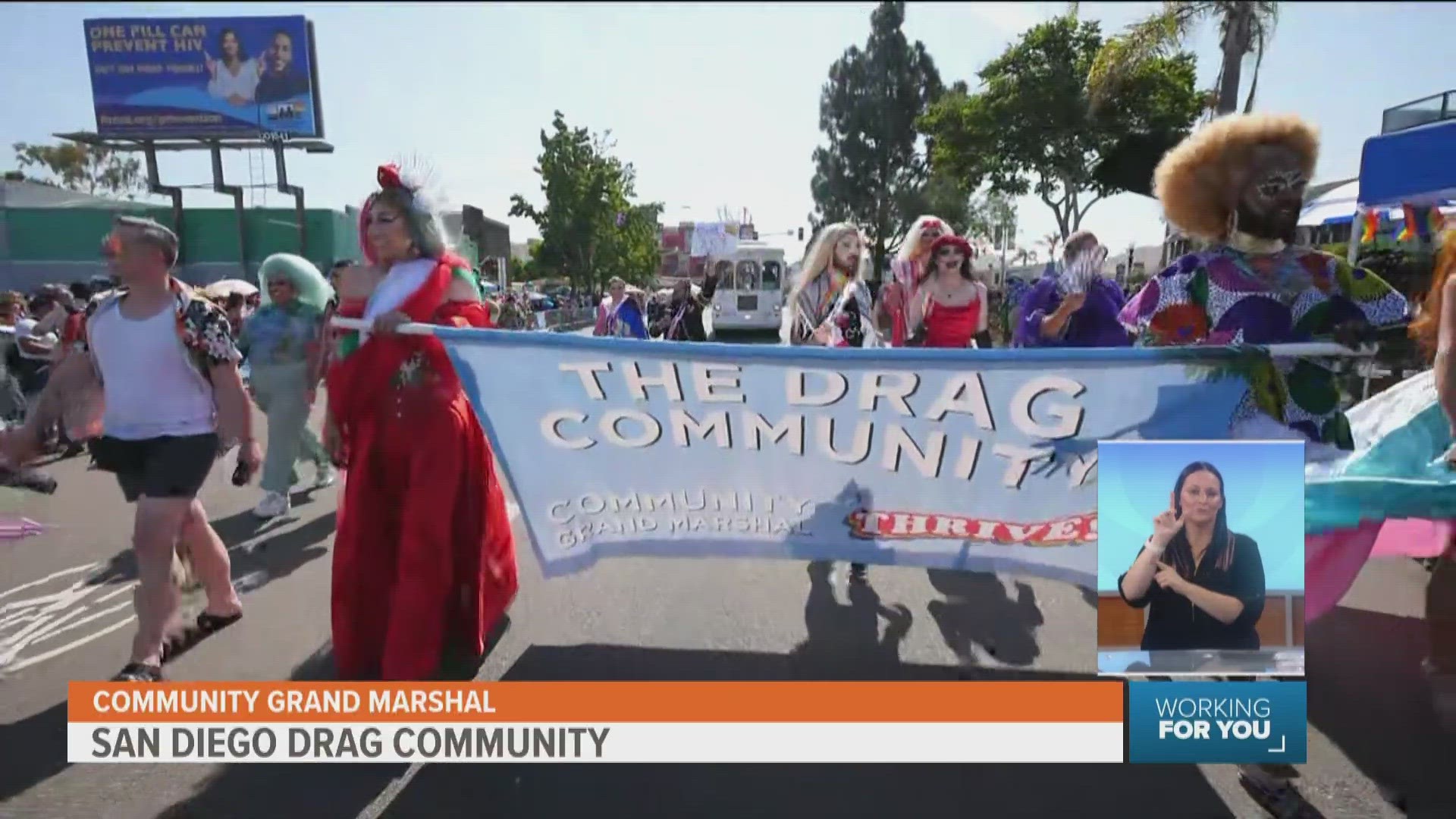 San Diego Pride is proud to honor the San Diego Drag Community as the 2023 Community Grand Marshal.