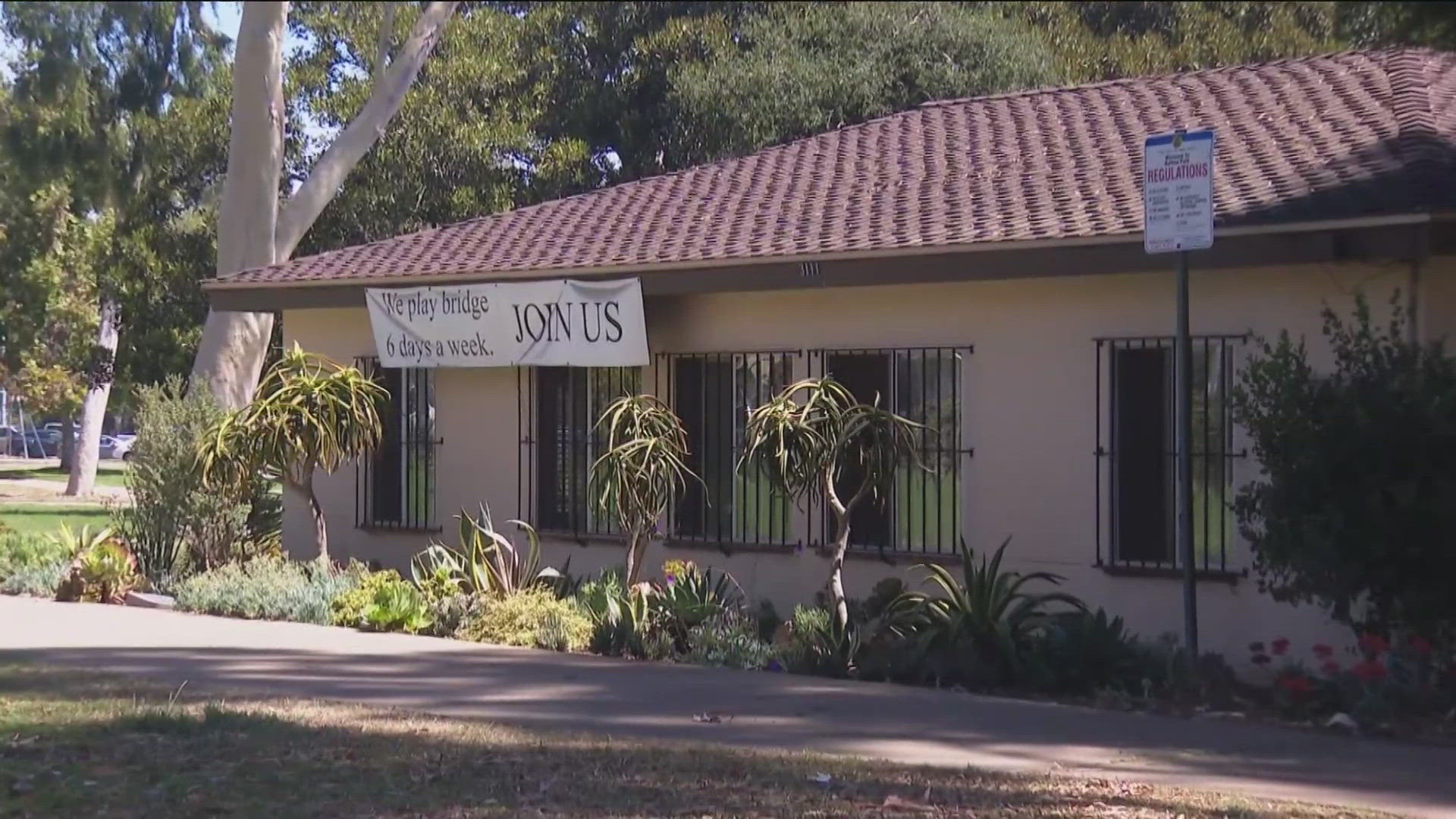 Seniors who regularly visit the Redwood Bridge Club at Balboa Park are protesting the proposed parking fees that the City of San Diego plans to add in the area.