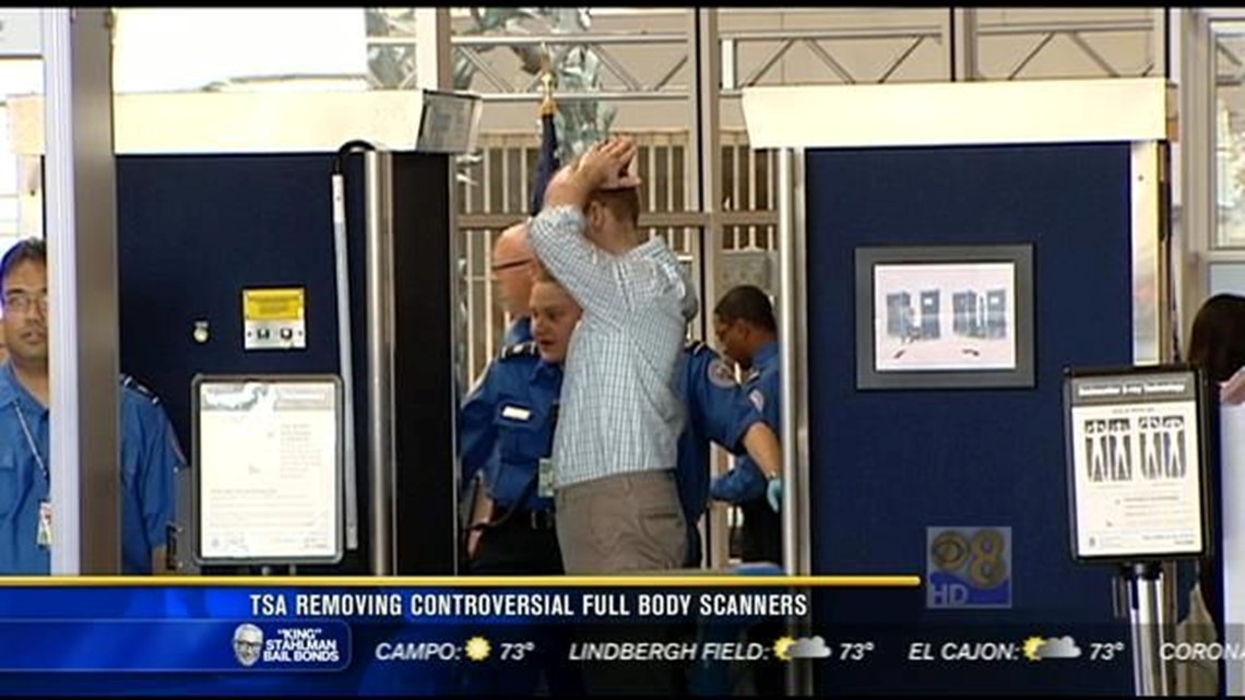 TSA Removing Controversial Full Body Scanners From Airports | Cbs8.com