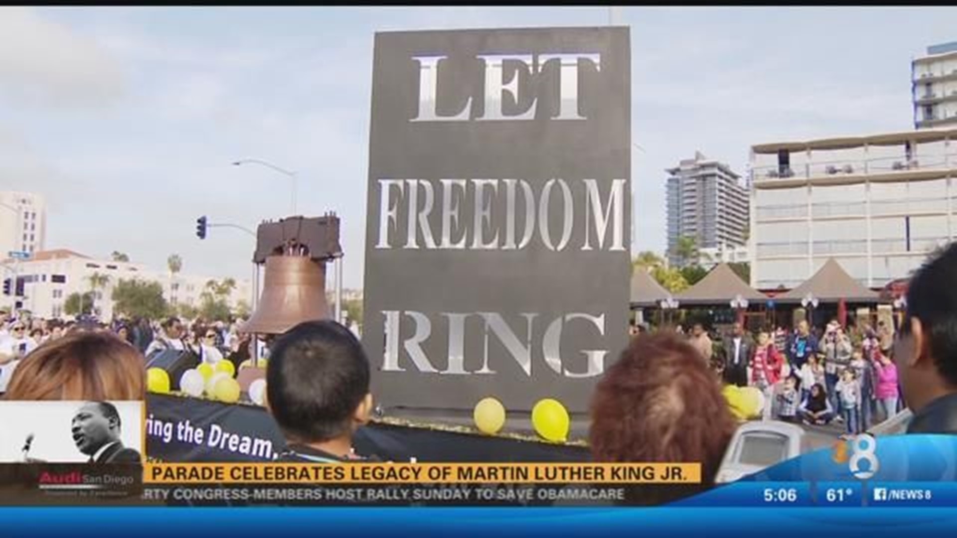 San Diego honors Dr. Martin Luther King Jr. with parade