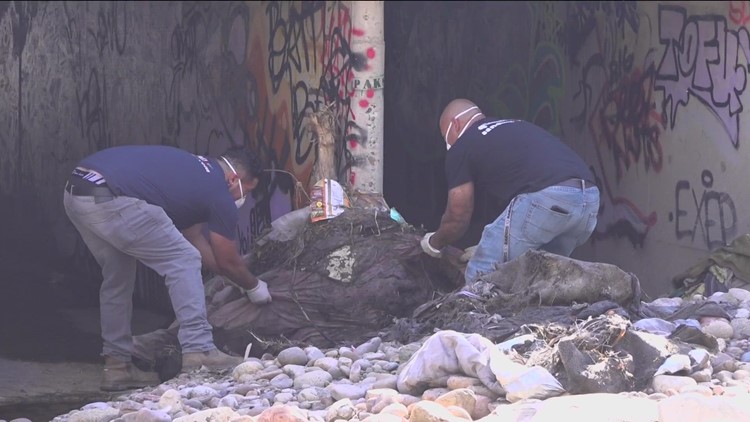Two men connect with homeless community to clean up San Diego