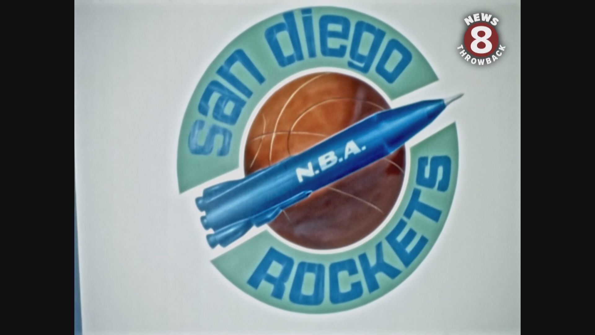 April 25, 1967 San Diego was getting an NBA team and sports anchor Lyle Bond was the first to see the name--The Rockets. General Manager Bob Breitbard unveiled.