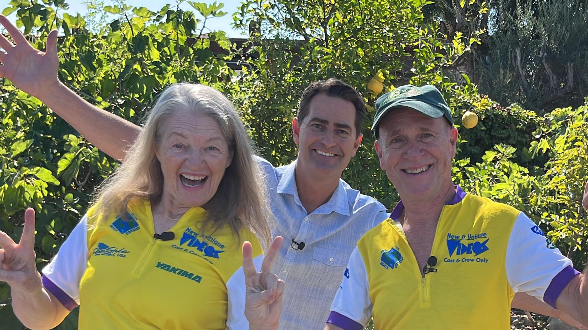 Patty Mooney and Mark Schulze got married on a mountain biking trail then 'Scuba Biked' in Costa Rica.