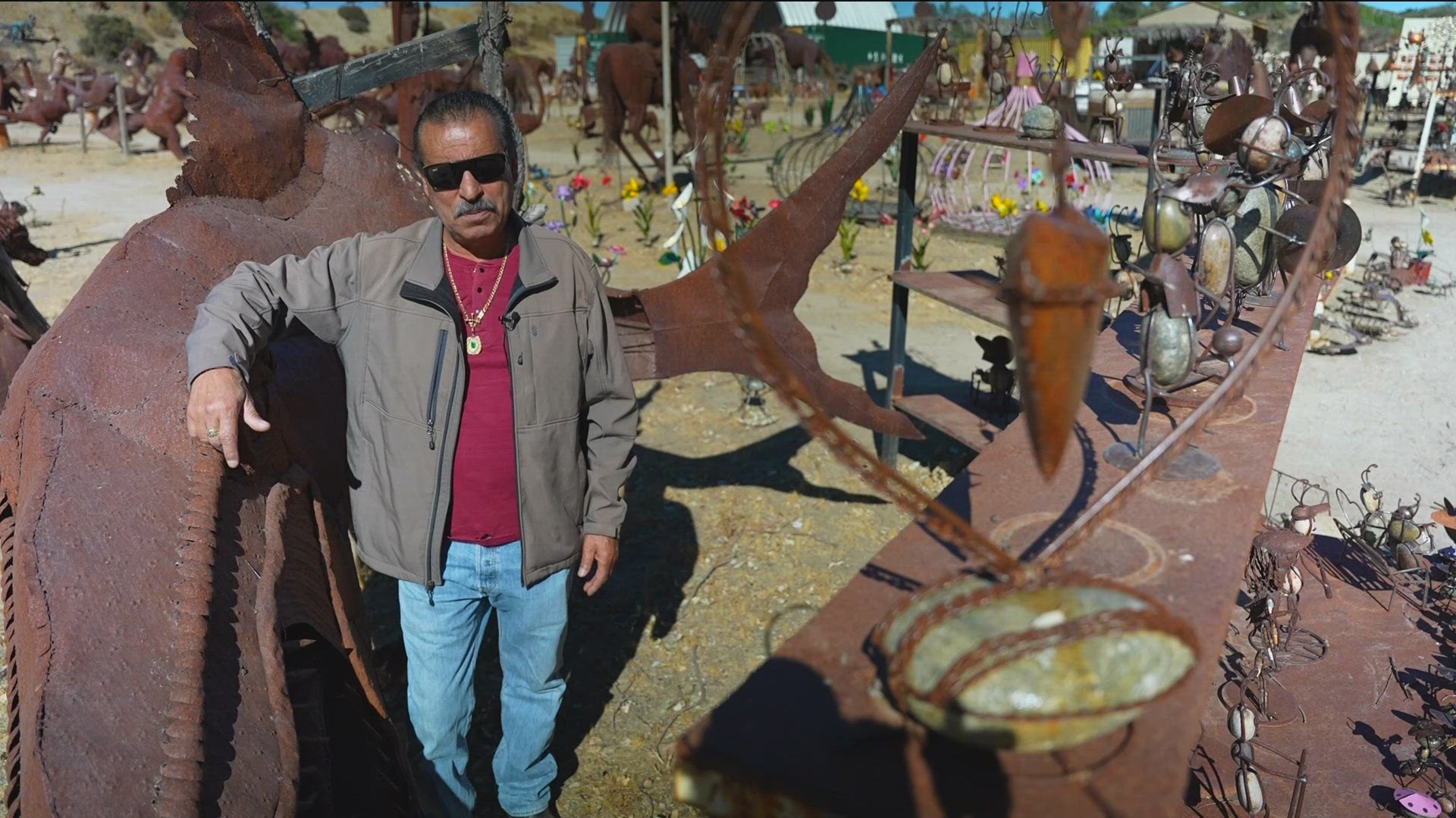 Sculptor Ricardo Breceda has no insurance and needs major heart surgery to survive.