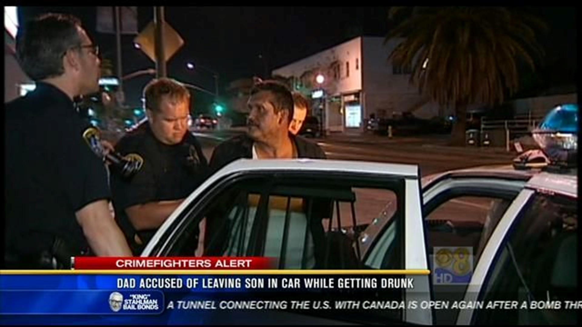 Dad accused of leaving son in car while getting drunk | cbs8.com