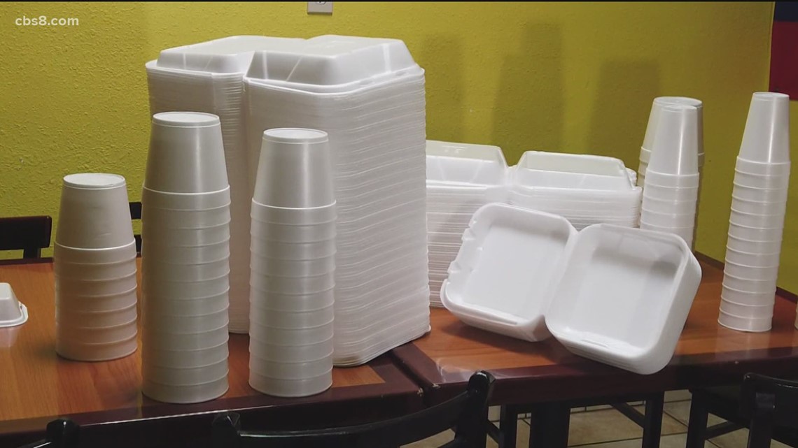 What can you put in the blue recycling bin in San Diego?