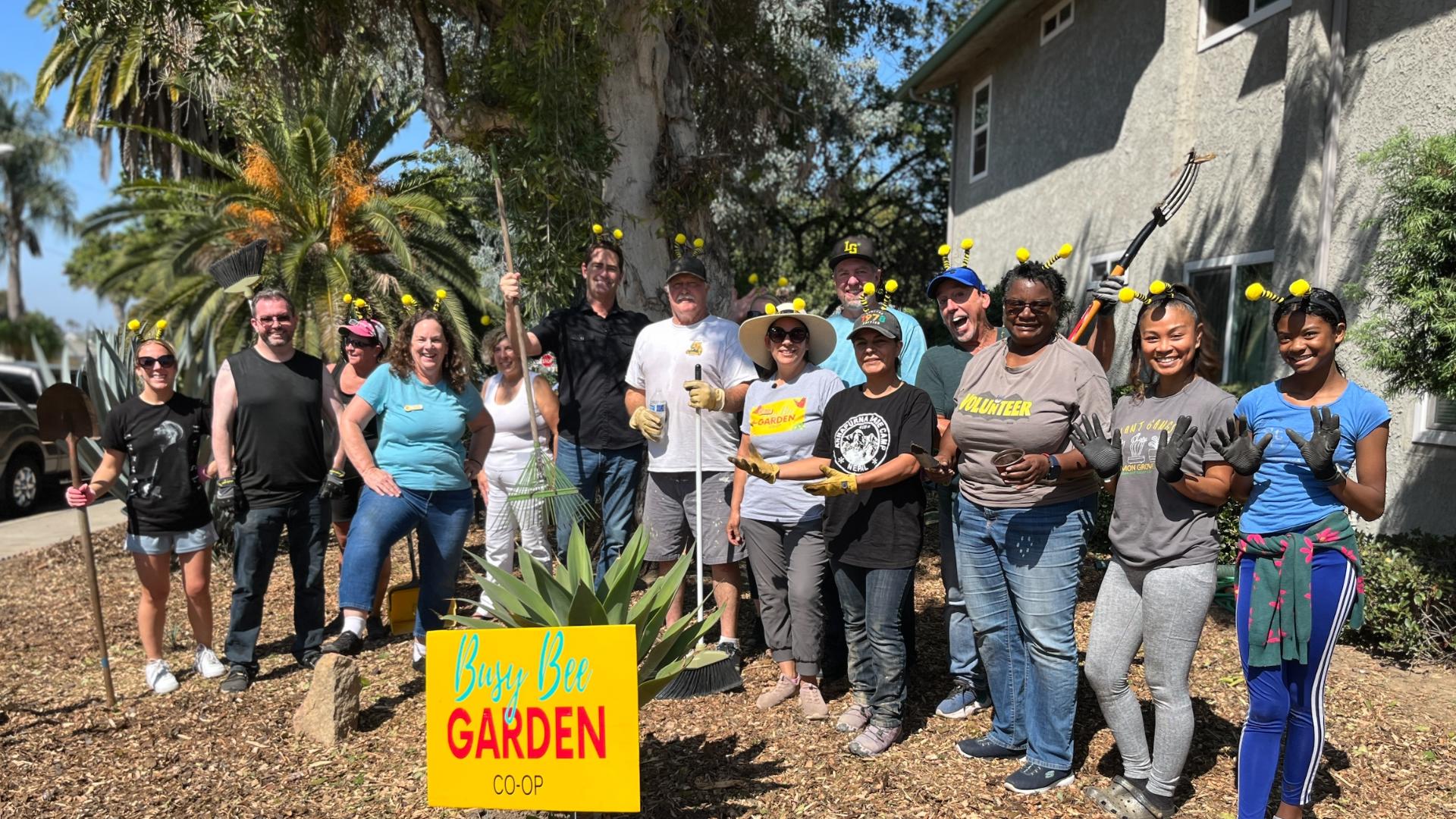 The Busy Bee Garden Co-Op offers free yard upgrades with native plants.