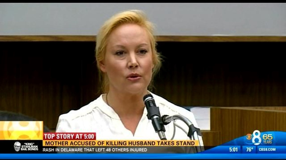 Carlsbad woman accused in husband's murder takes the stand | cbs8.com