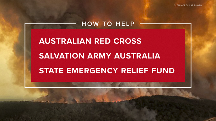 Here's how you can help bushfire victims in Australia | cbs8.com