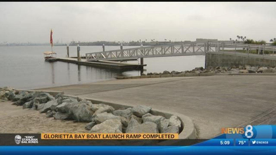 Glorietta Bay boat launch ramp completed