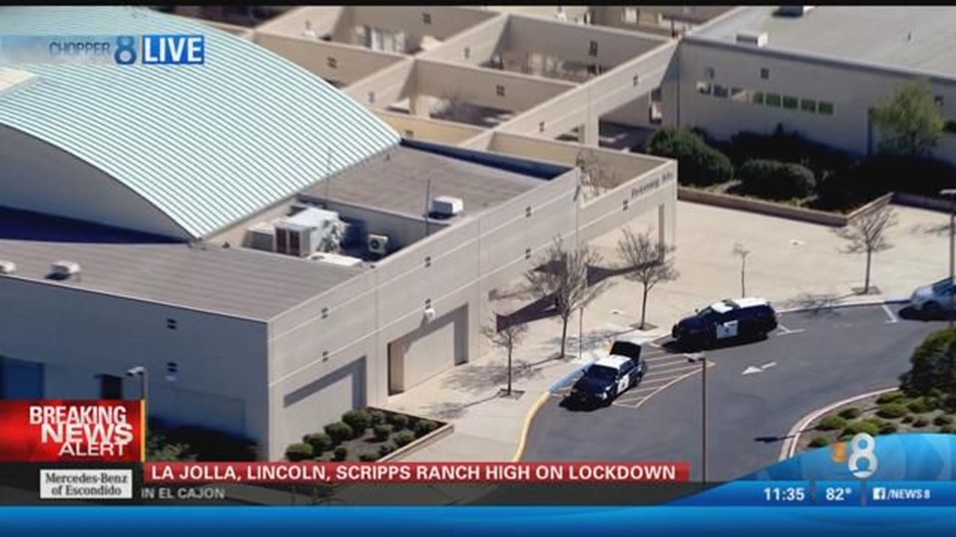 La Jolla, Lincoln, Scripps Ranch High Schools on lockdown