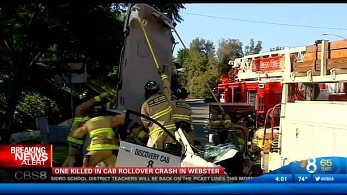 Taxi driver killed in crash in ster