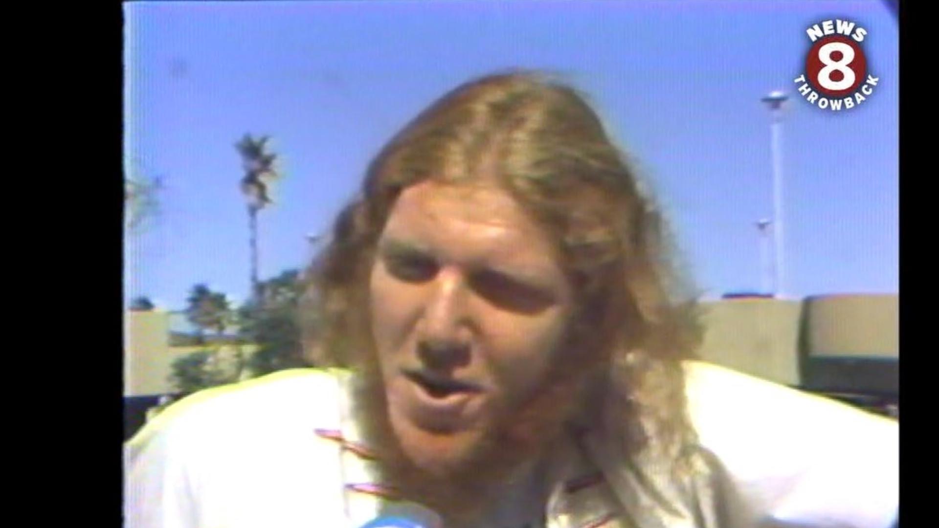News 8 interviewed the late Bill Walton in 1975.