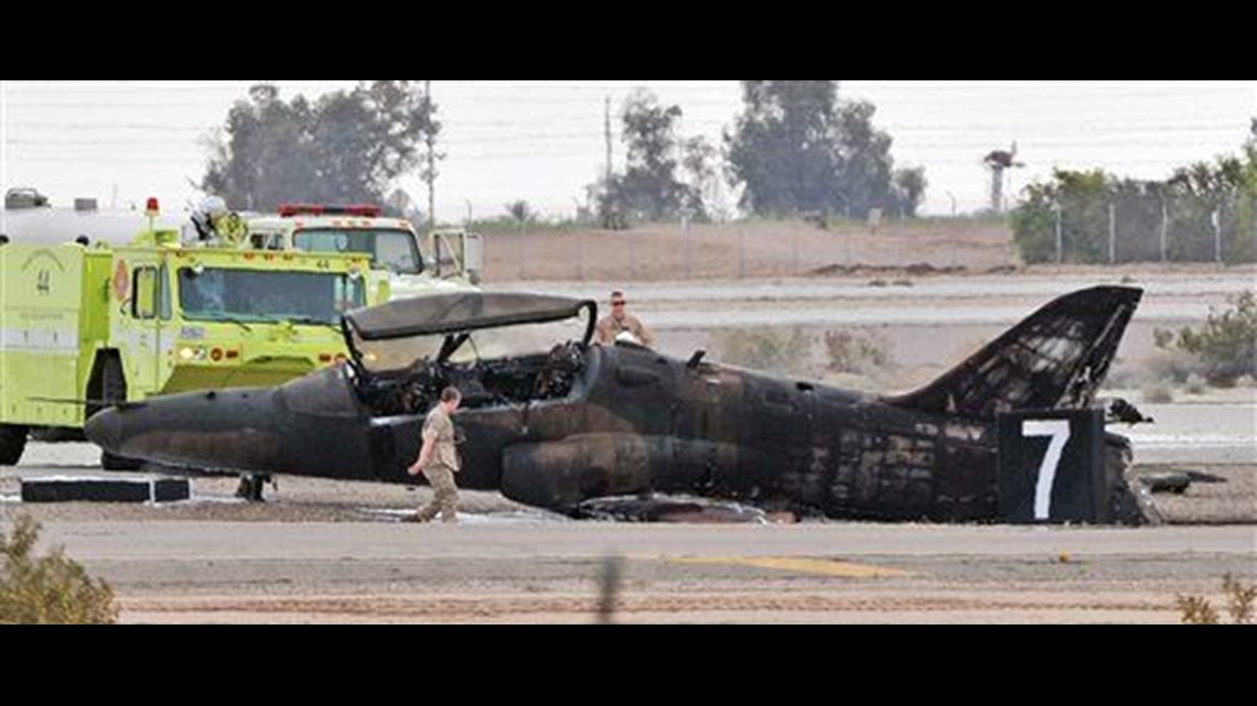 Civilian Plane Crashes Killing Marine On Ground In Arizona