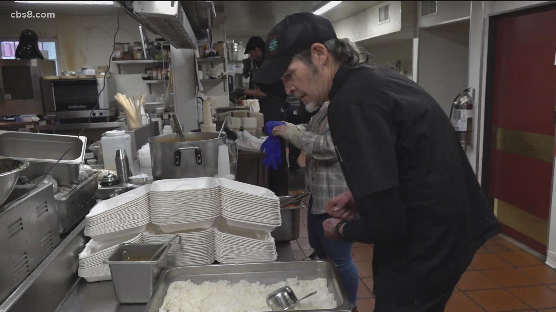 Now, as an urban survivalist in the kitchen, his culinary journey has led him to make 150 meals for the homeless population in downtown San Diego for Christmas.