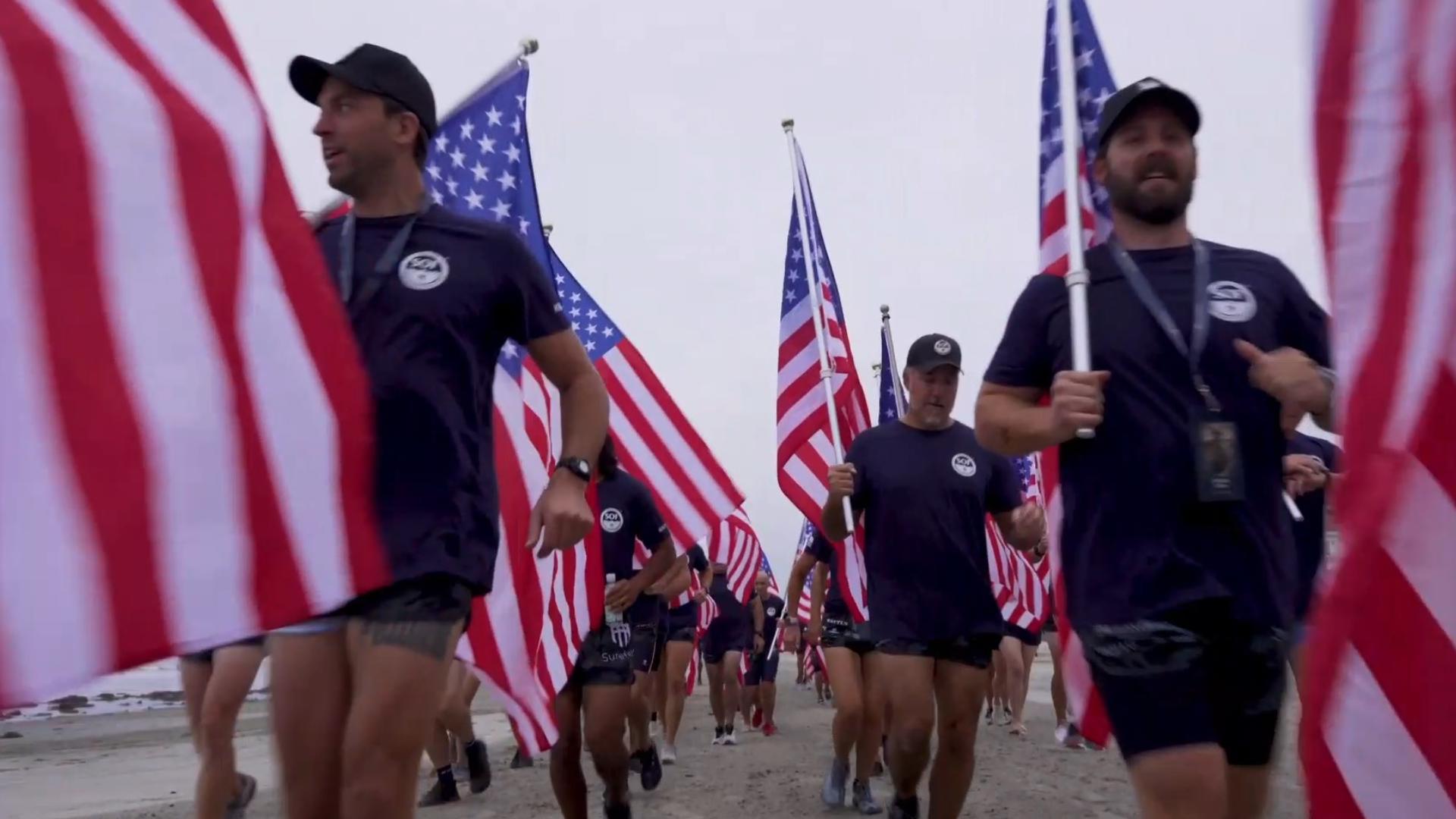 3.3 mile swim to Midway Museum helps Special Operations Forces transition into civilian life.