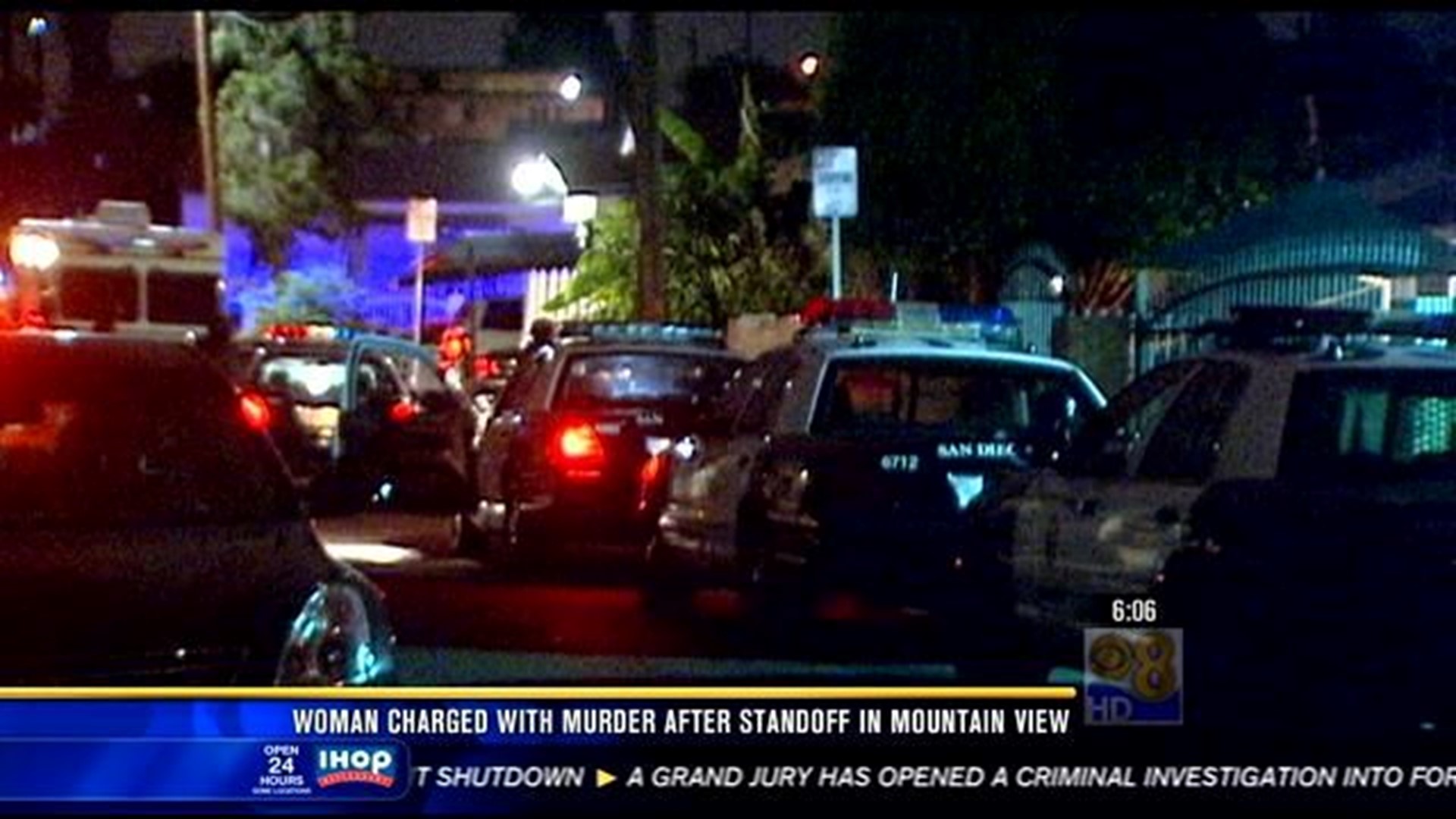 Woman charged with murder after standoff in Mountain View