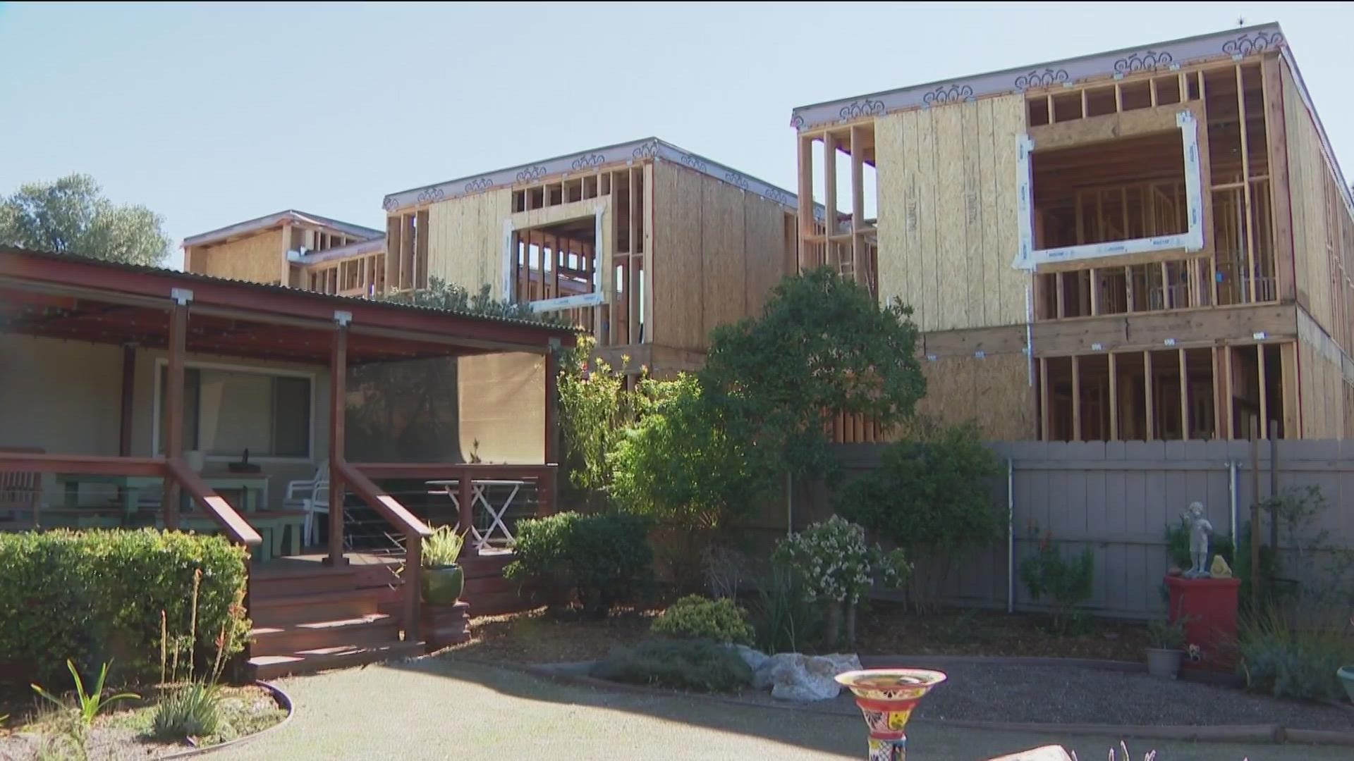 One local developer has purchased eight homes and built ADUs on the properties.