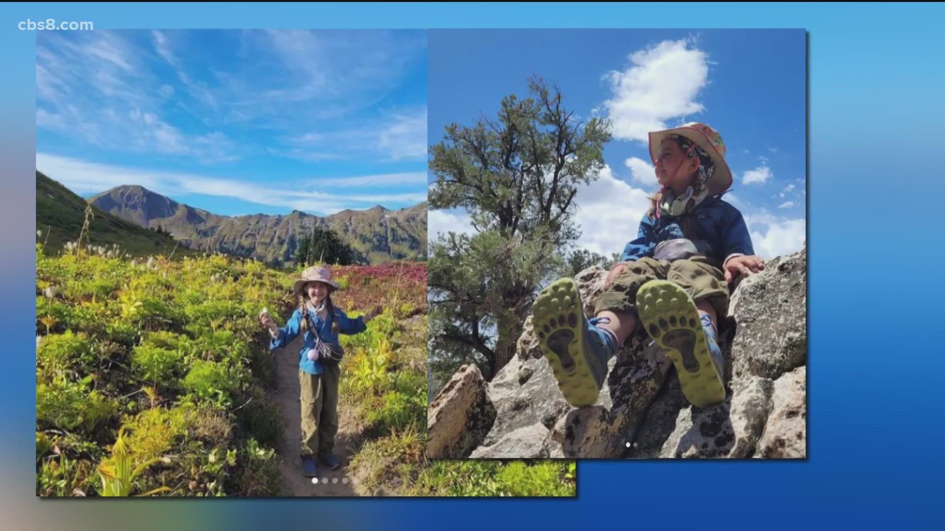 Overall, she hiked more than 2,000 miles.