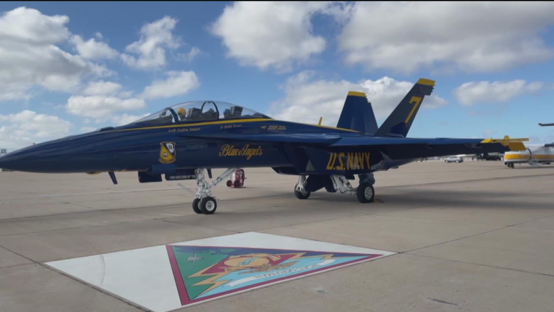 It's a big day for our Marcella Lee! She gets to fly with the Blue Angels! She has been preparing for weeks, getting good sleep & staying hydrated.