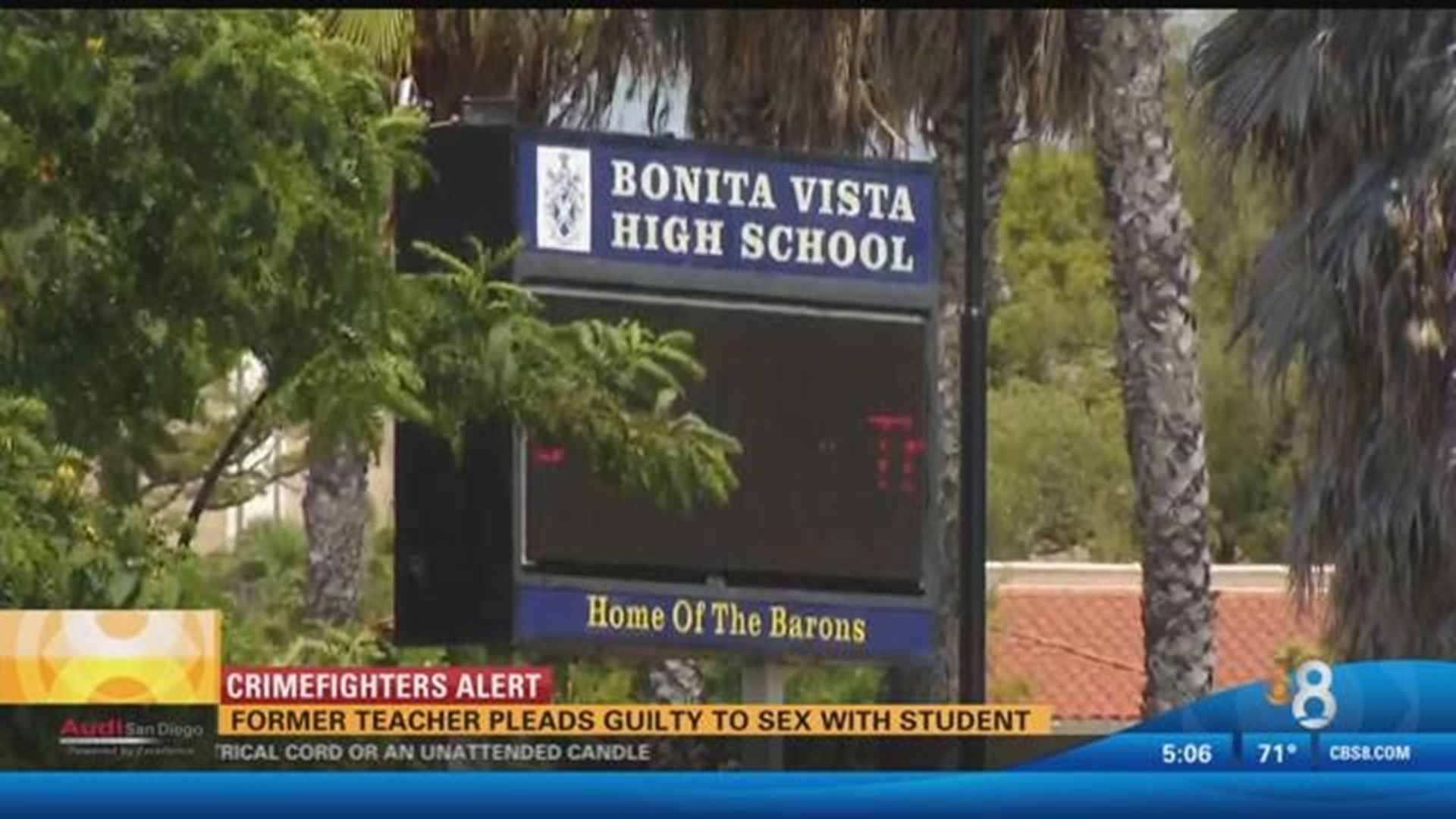 Former Bonita Vista High teacher pleads guilty to sex with student ...