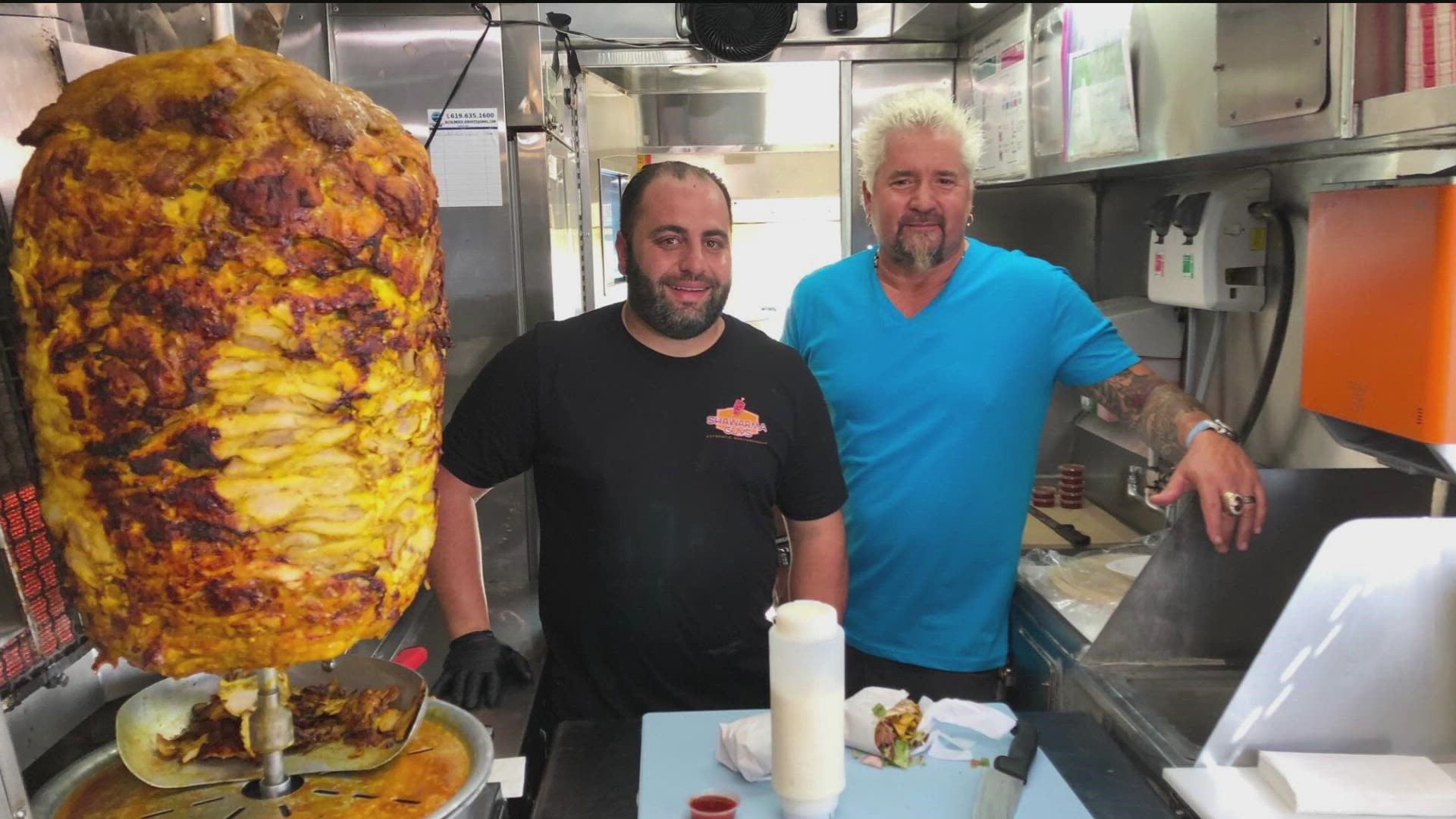 "It was like one of my dreams to be on that show," said Shawarma Guy's owner Bryan Zeto.