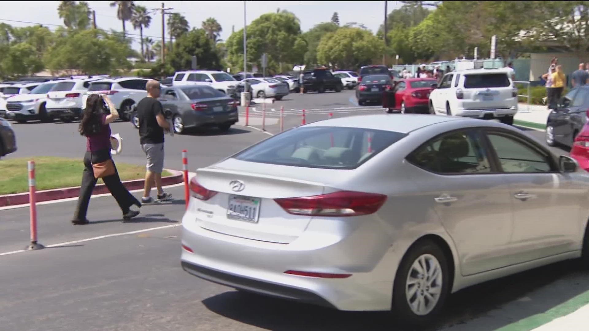 Summer break has come to an end for students in several districts across the San Diego area. Tuesday was their first day back at school.