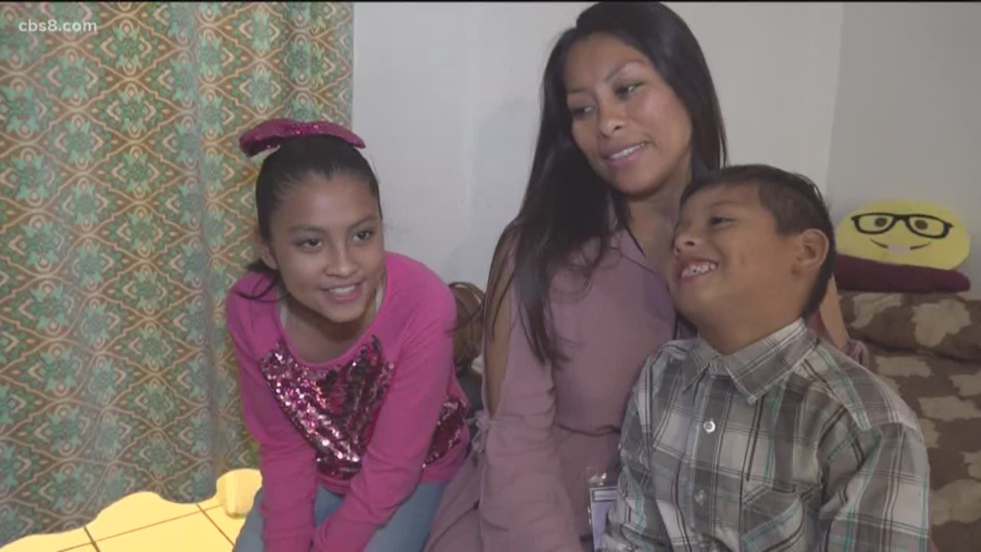 There is good news to report about a mother from Mexico and her three children that CBS News 8 has been following for the past six months.
