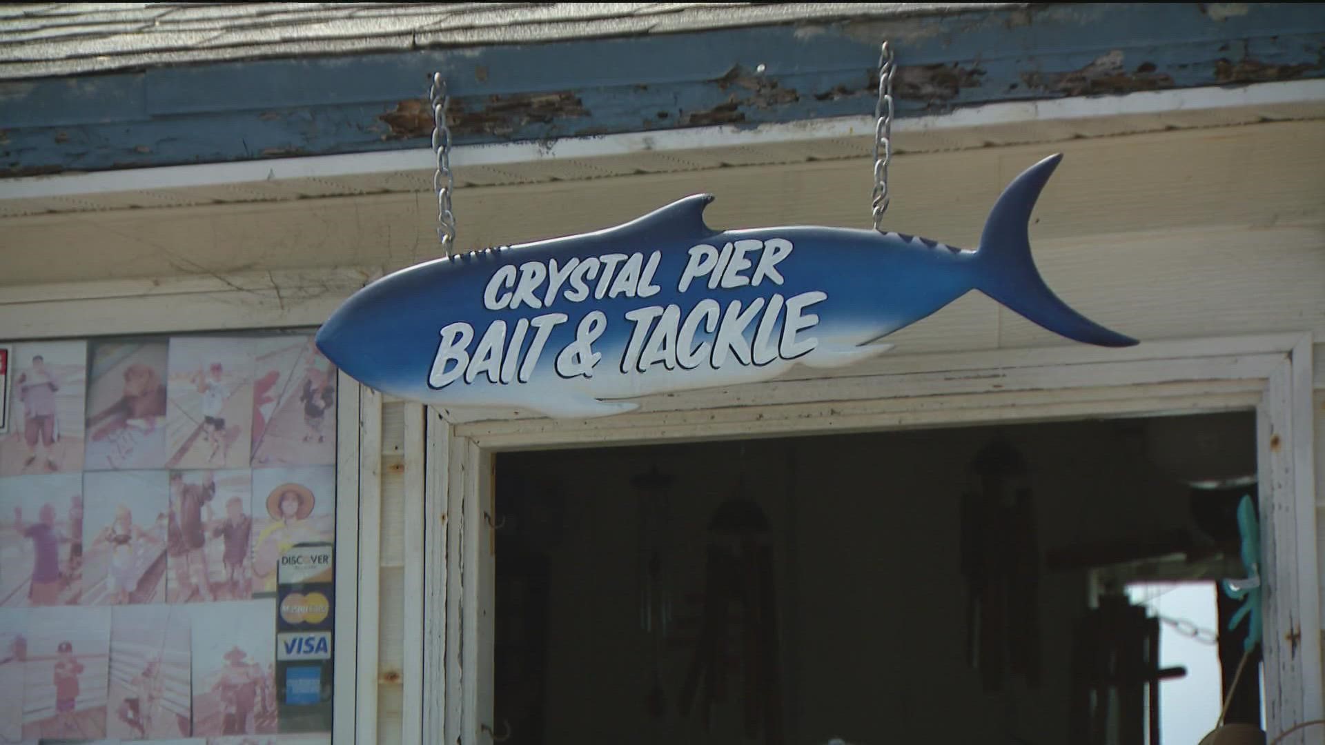 Crystal Pier Bait & Tackle in Pacific Beach shuts down