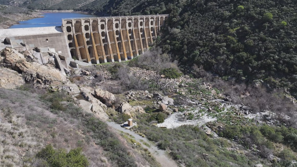 San Diego releases 600 million gallons of water from Lake Hodges