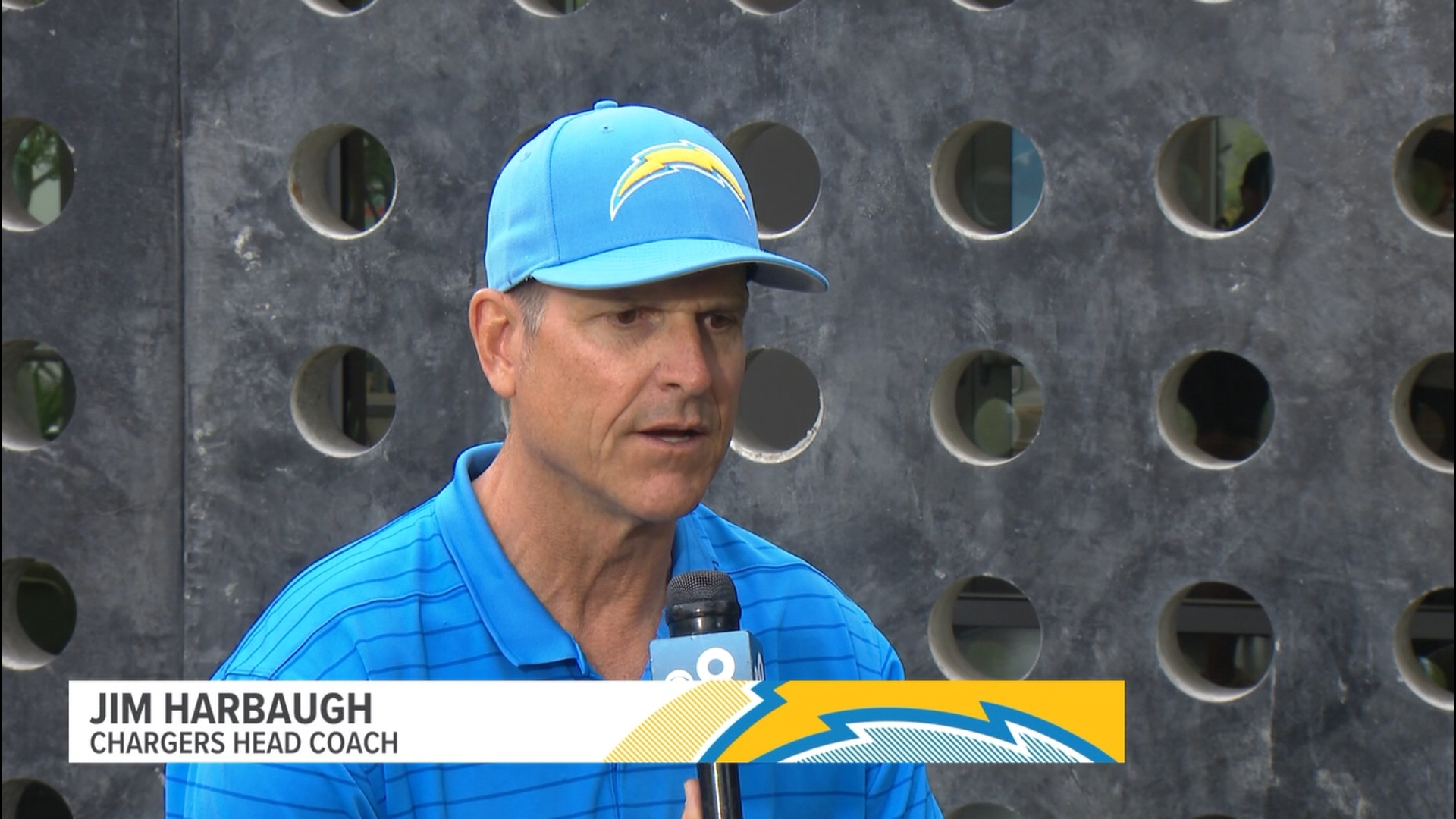 The new Chargers head coach sat down with CBS 8's Jake Garegnani and Marcus Greaves to talk about his team and the upcoming NFL season.