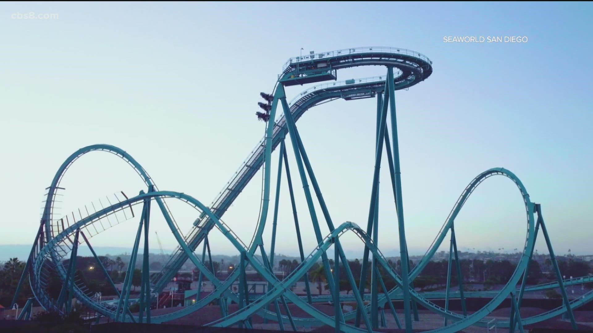 SeaWorld's New Roller Coaster