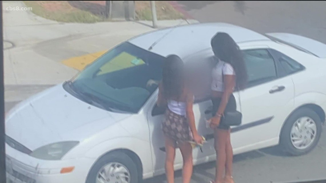 San Diego Police Department cracks down on prostitution off Main Street