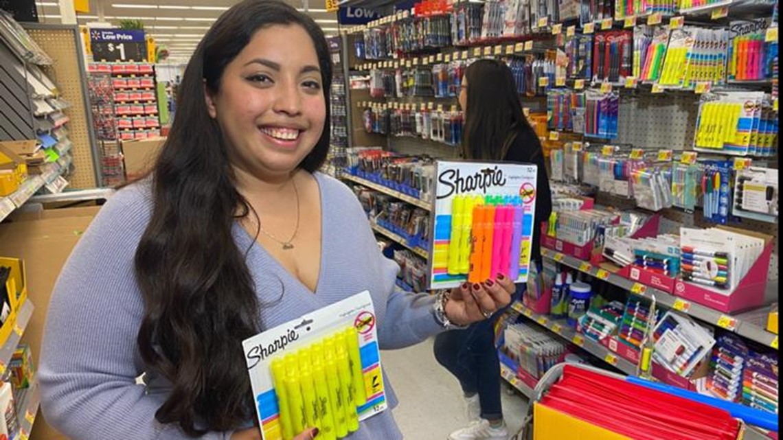 Walmart Supercenter surprises 'Teacher of the Year' with a shopping spree