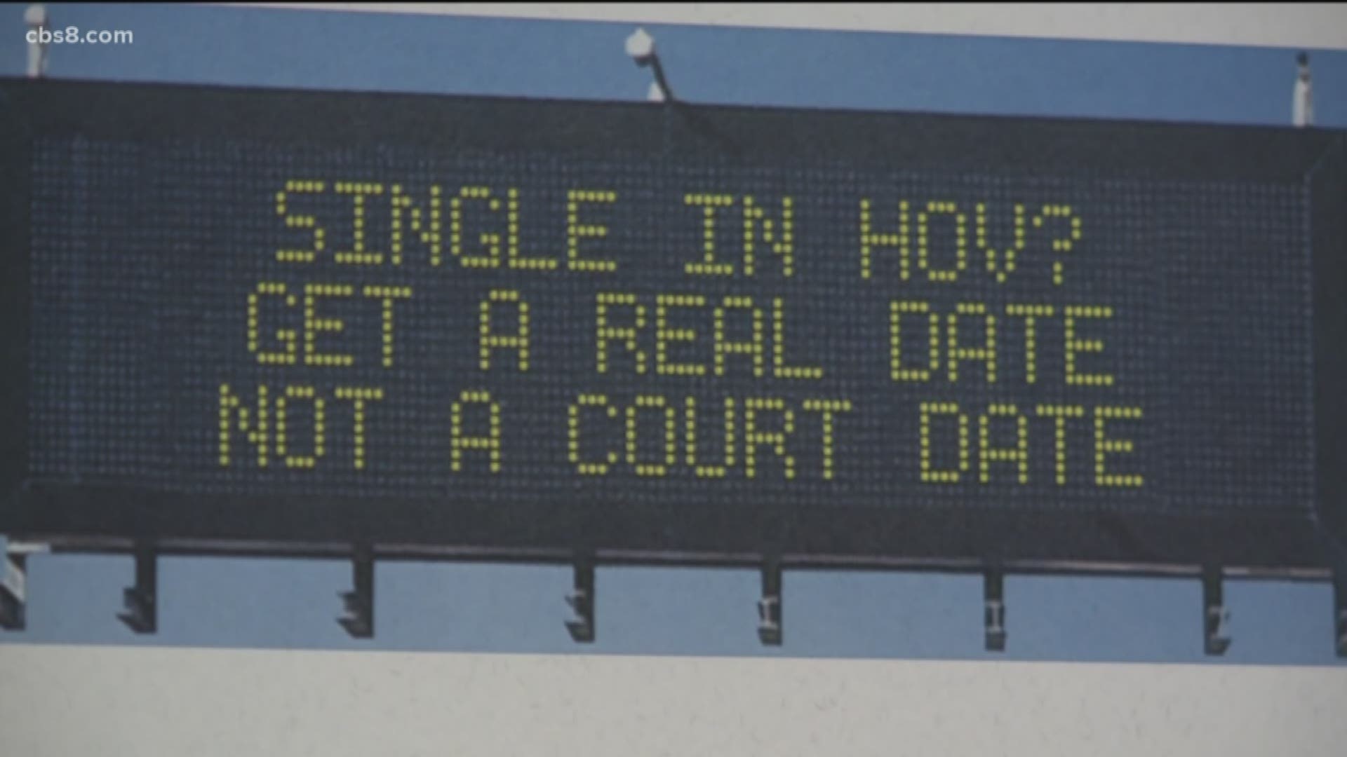 The witty messages that range from urging drivers not to litter to not driving under the influence can be seen throughout San Diego freeways.