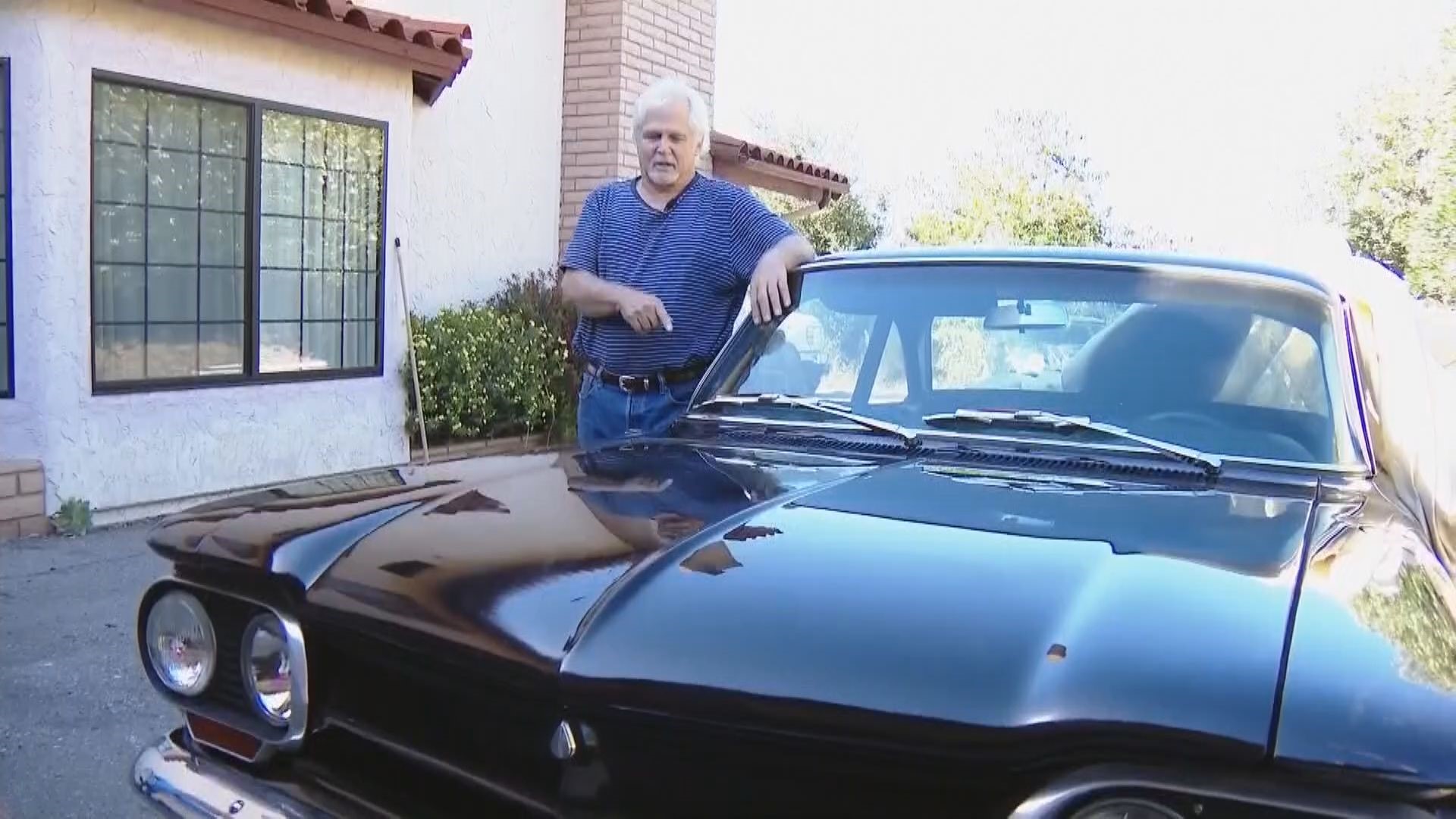 Tony Dow sees his old car 50 years after selling it