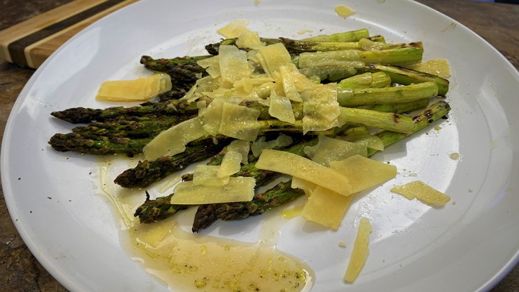 Cooking with Styles: Grilled Asparagus with Lemon Parmesan